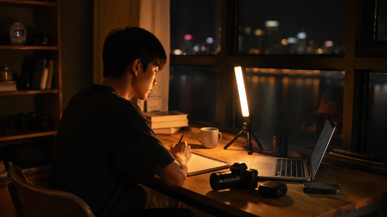 夜景人像不糊:快门、站位与连续动作